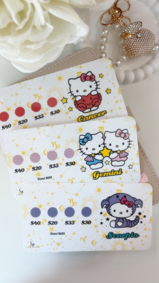 Hello Kitty Horoscope Mini Savings Challenge