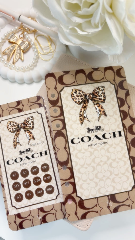 Coach A6 Savings Challenge