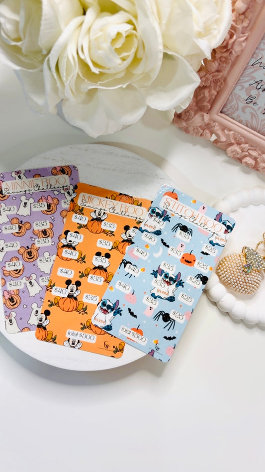 Halloween Cute Mini Savings Challenges