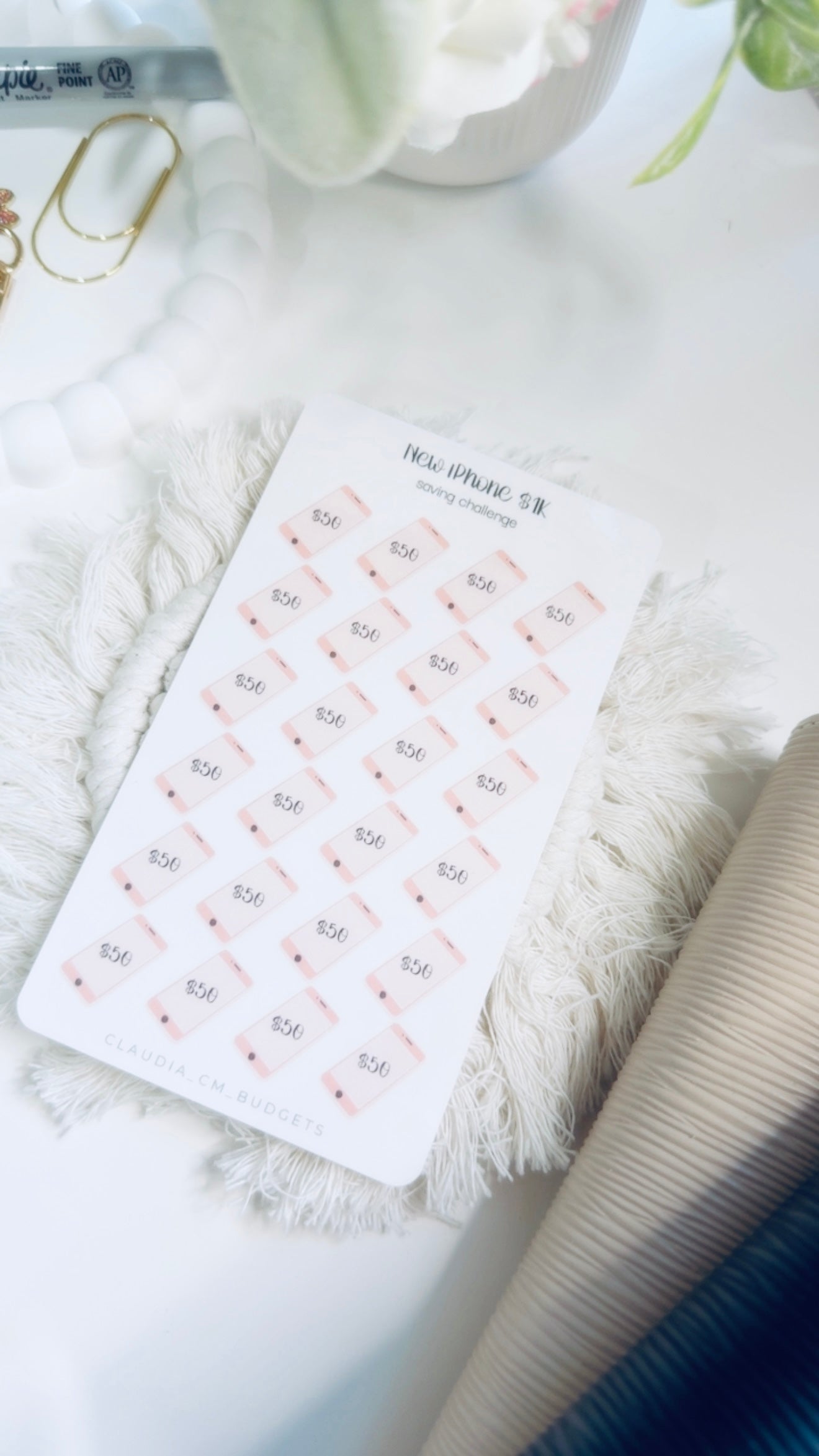 iPhone | iPad  | Savings Challenge