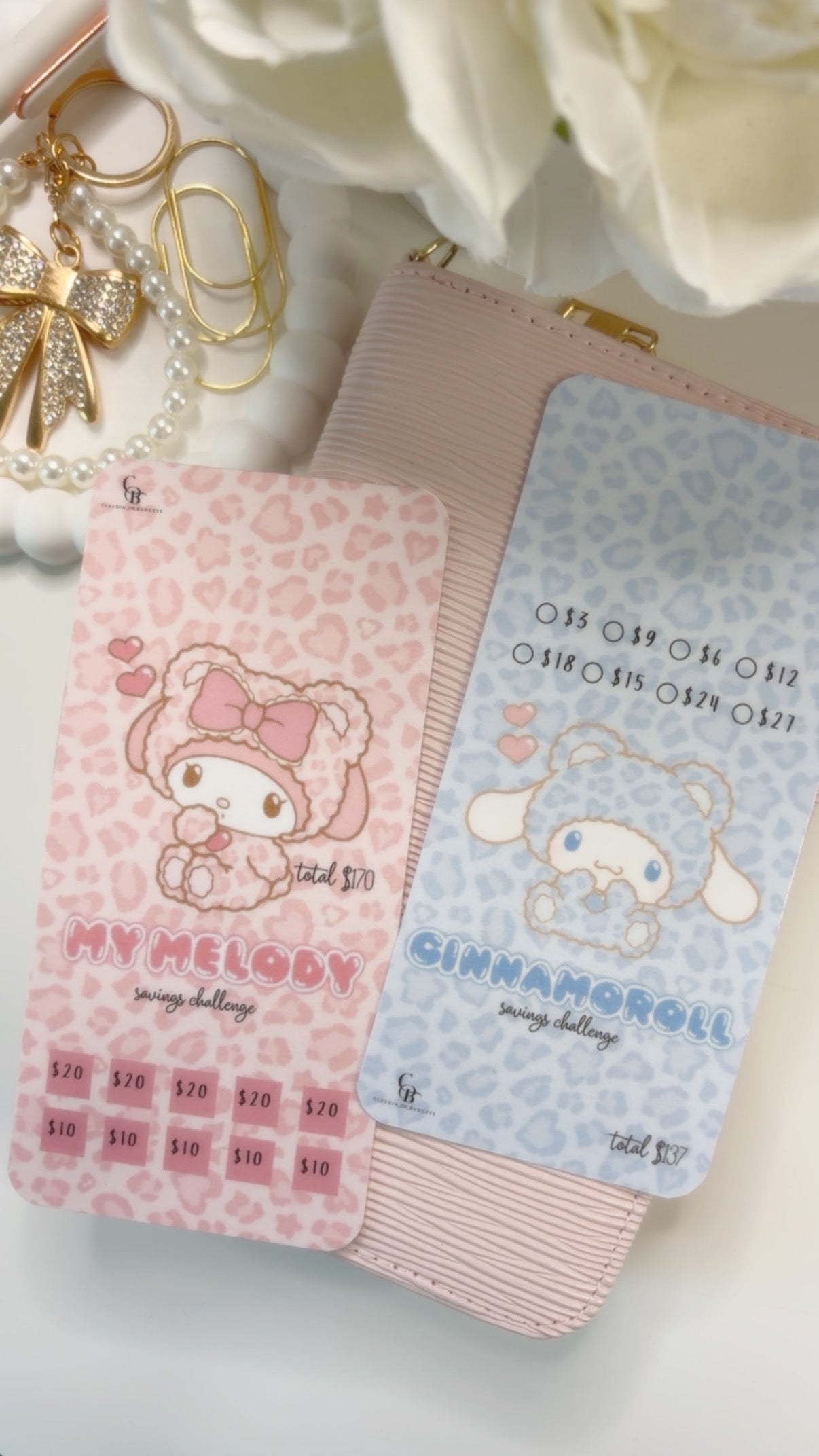 Melody & Cinnamoroll Savings Challenge