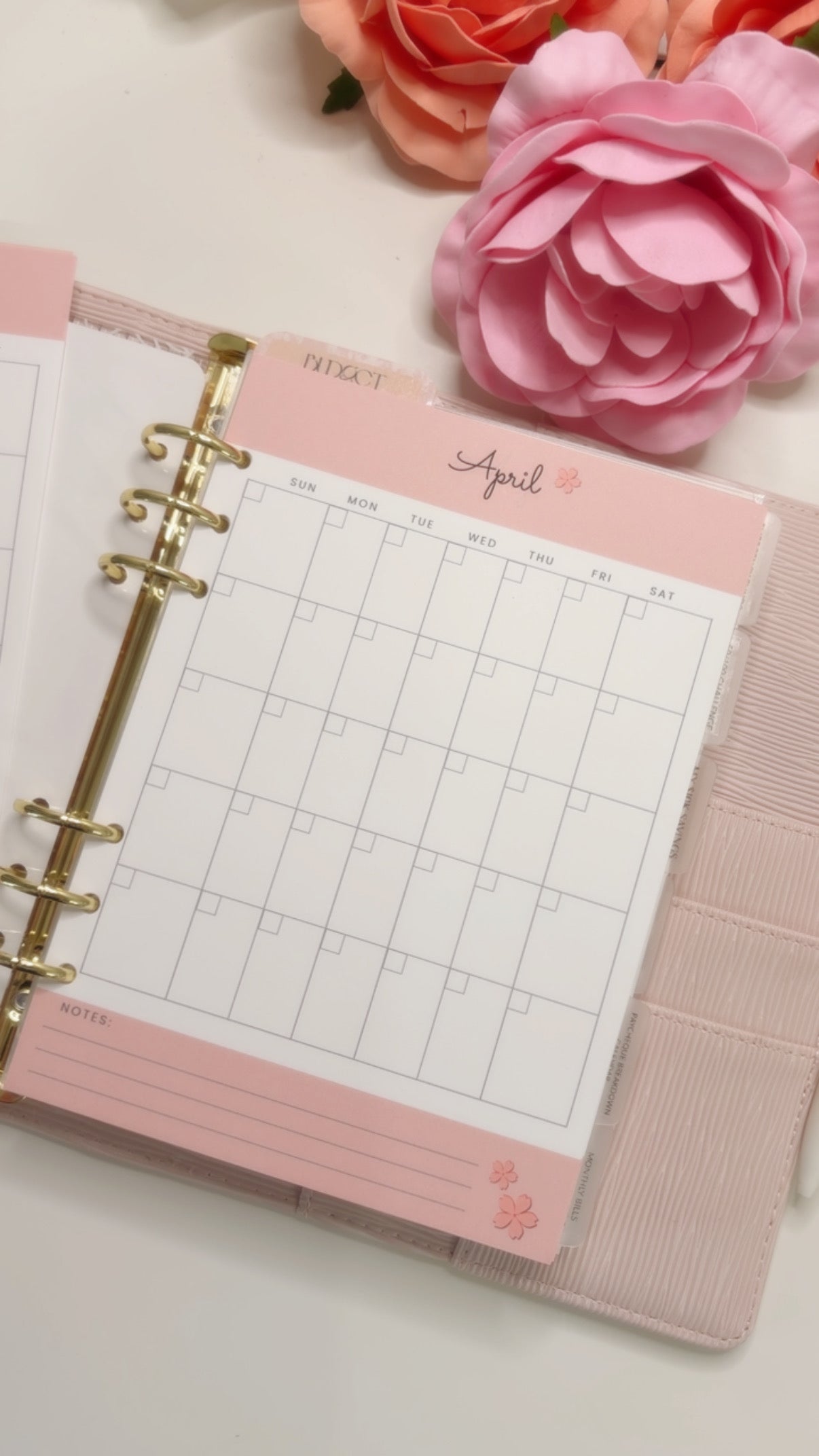 My A5 Budget Planner 2026 Binder - build your own