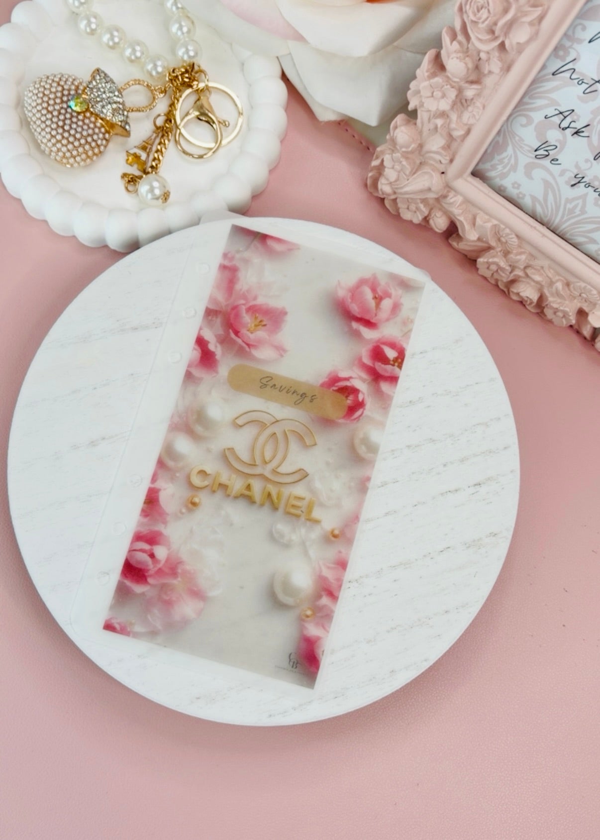 Chanel Pink Handmade Envelopes