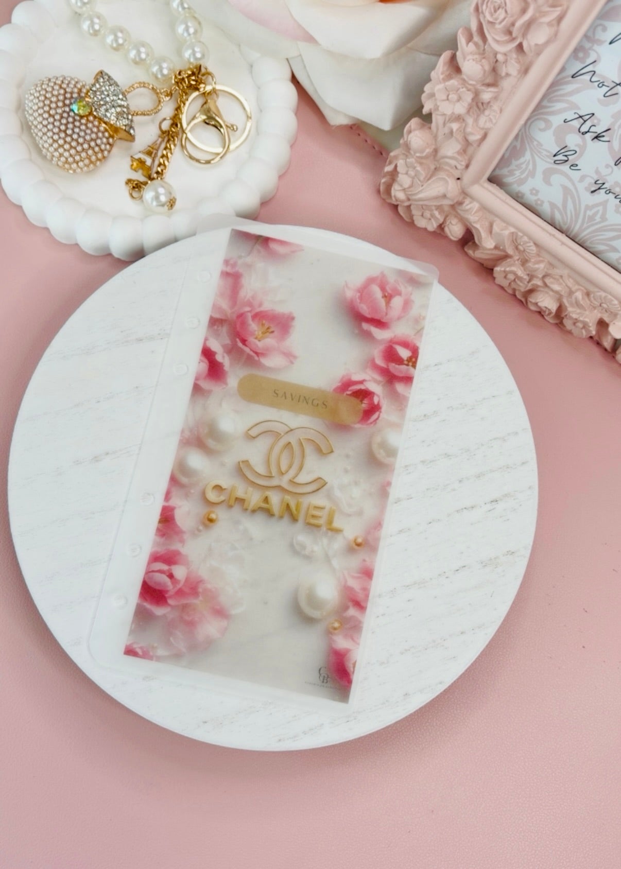 Chanel Pink Handmade Envelopes