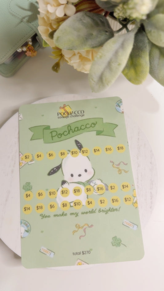 Green Pochacco Savings Challenge