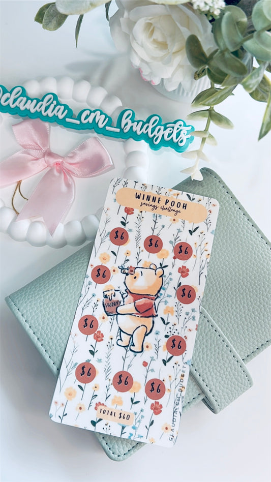 Winnie Pooh Savings Challenge