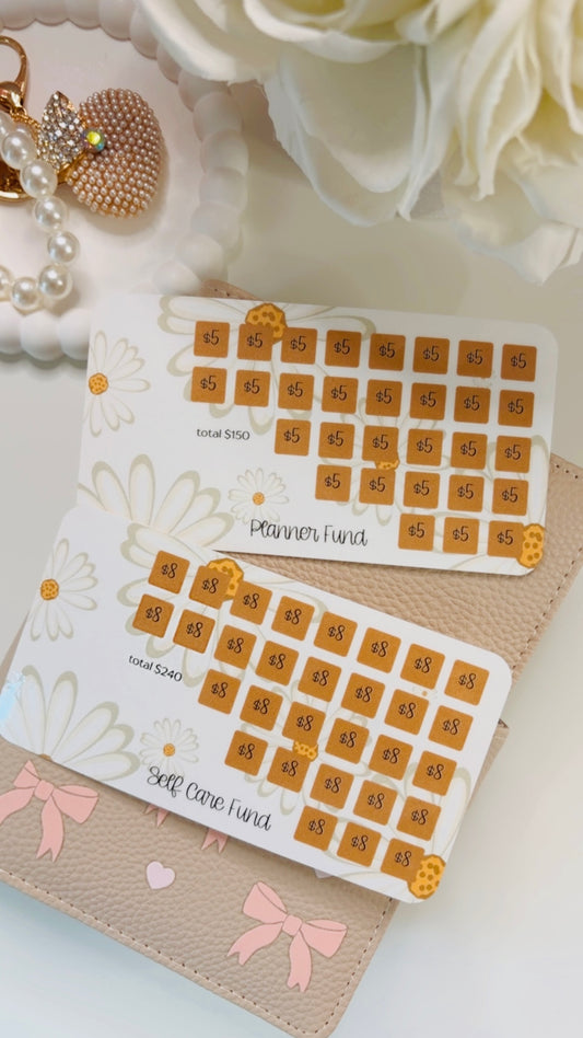 Mini Cute Daisies Savings Challenges