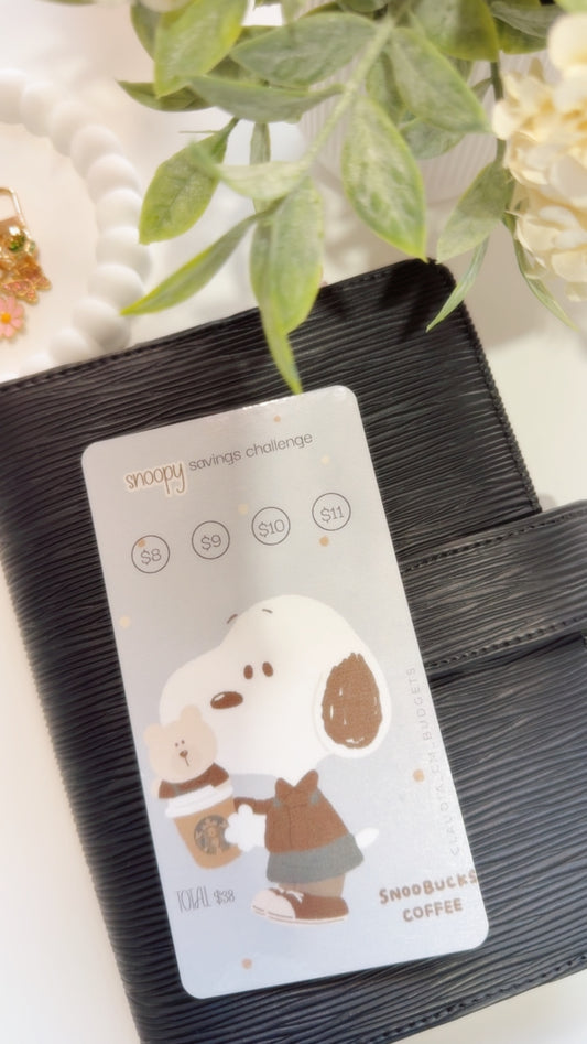 Snoopy $38 Savings Challenge