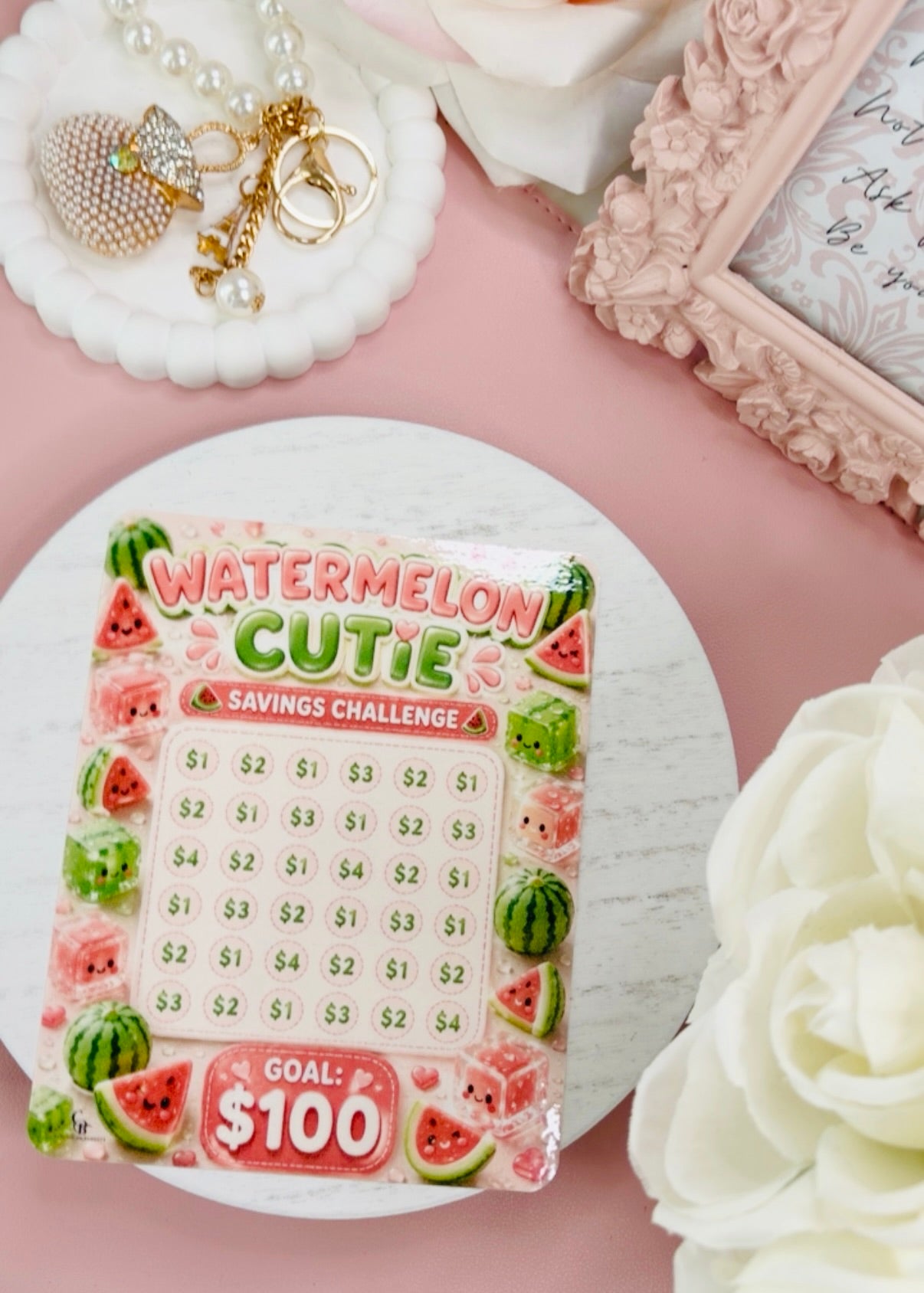 Kawaii A5 Savings Challenges