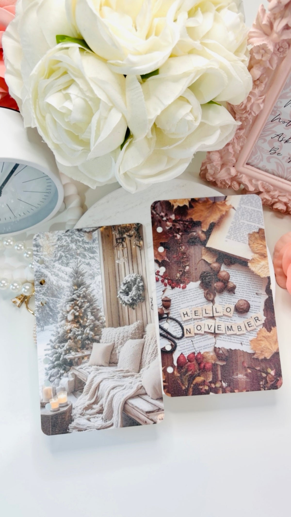 Autumn and Winter Vibes A6 Dashboards