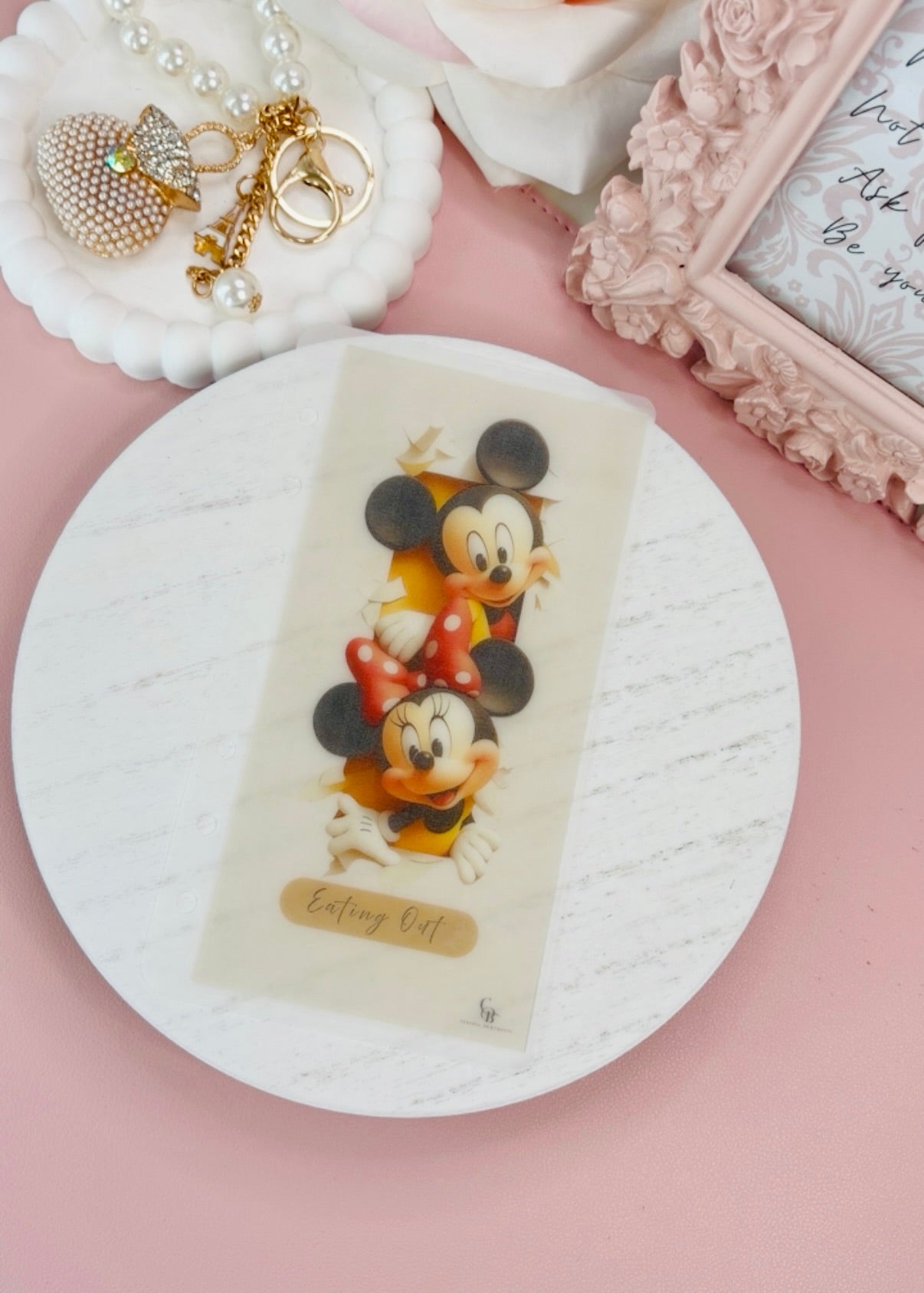 Mickey and Minnie Handmade Envelopes