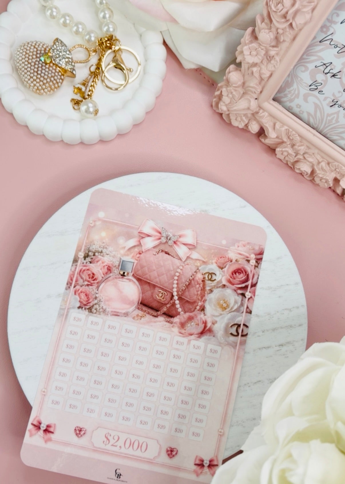 Pink Chanel Bag A5 Savings Challenge
