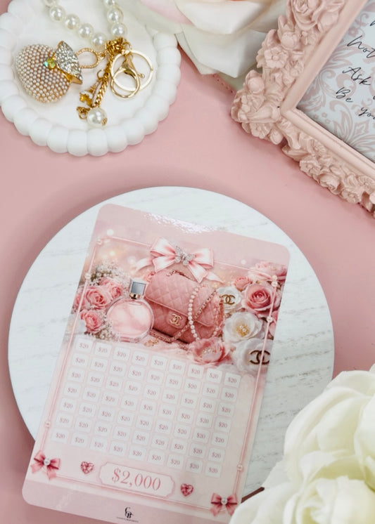Pink Chanel Bag A5 Savings Challenge
