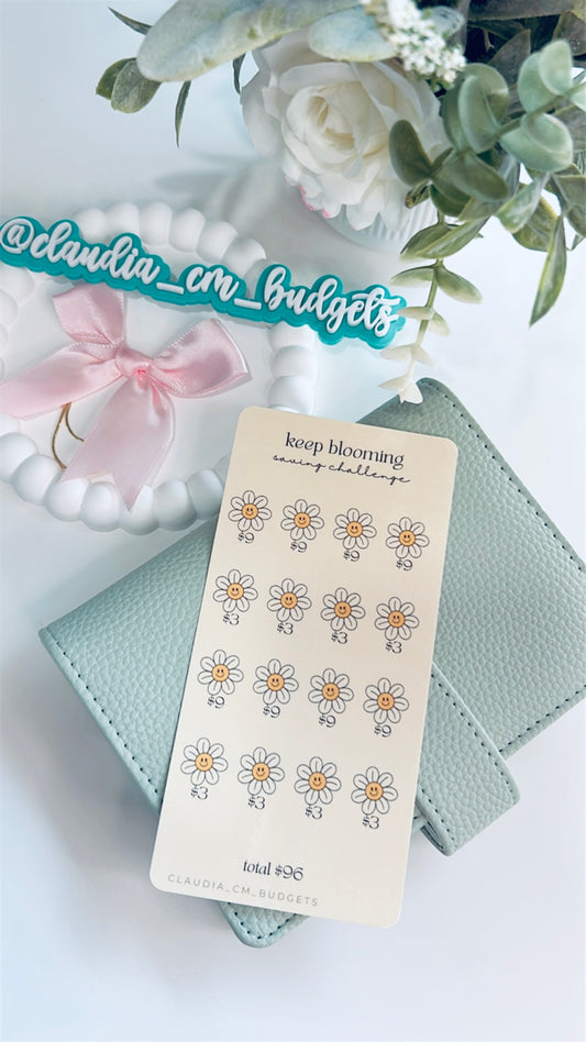 Keep Blooming Savings Challenge