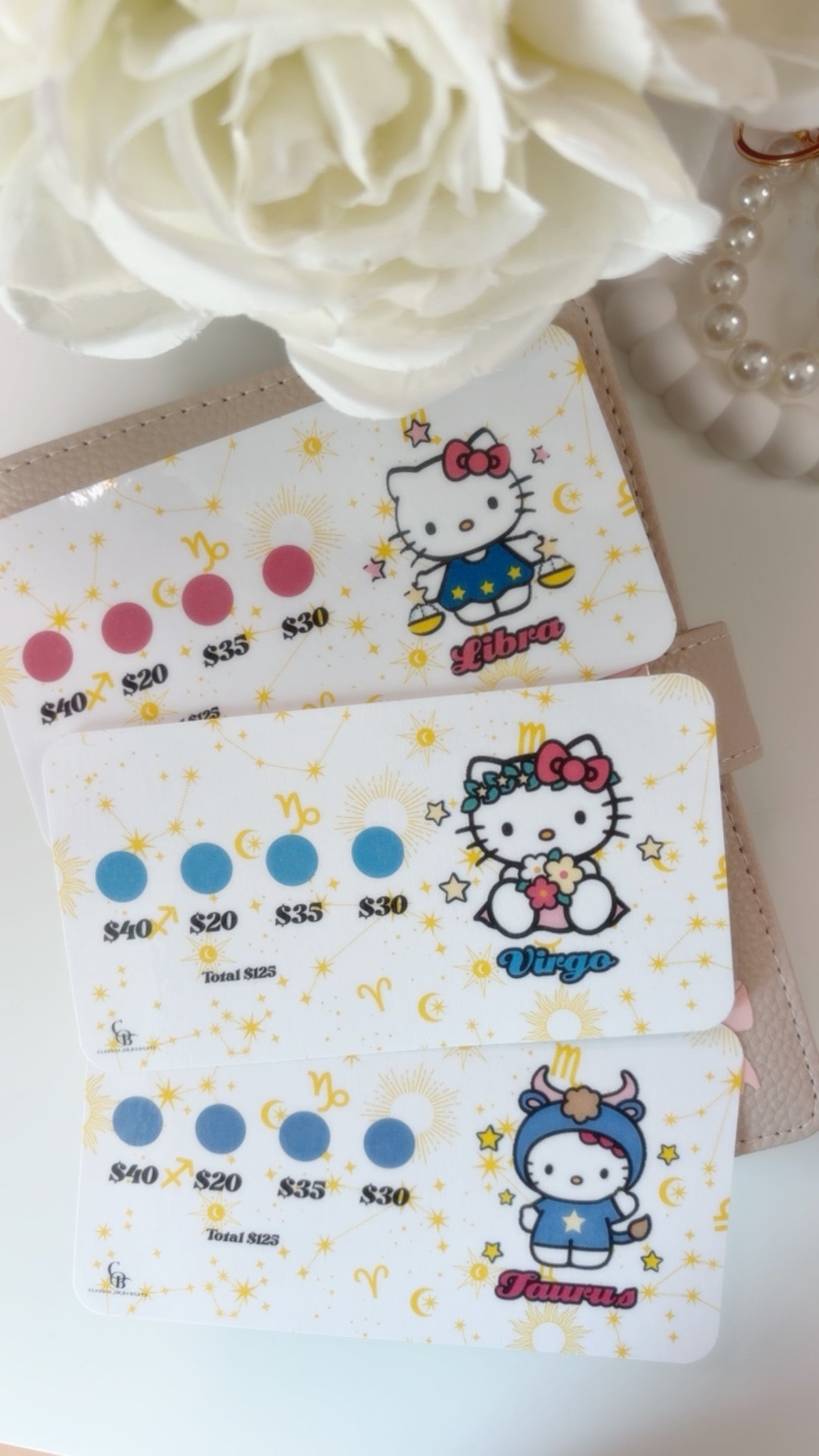 Hello Kitty Horoscope Mini Savings Challenge