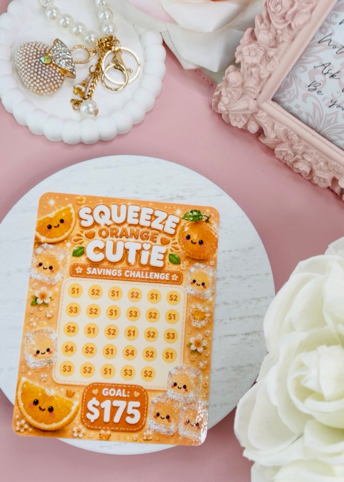 Kawaii A5 Savings Challenges