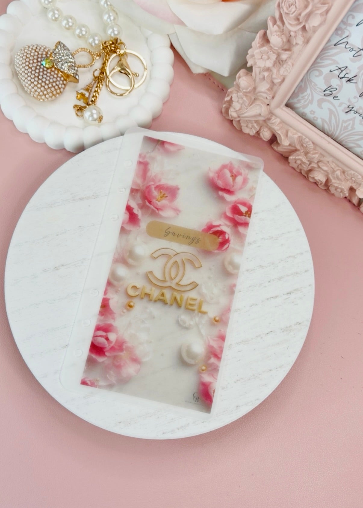 Chanel Pink Handmade Envelopes