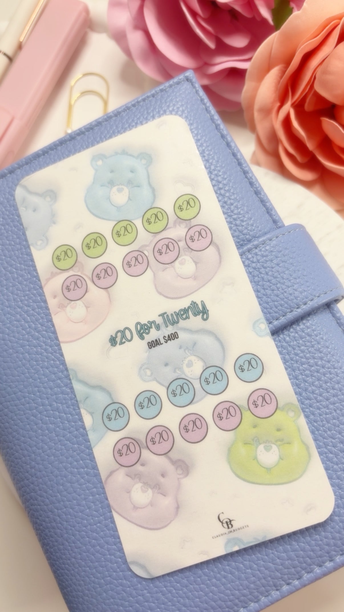 Care Bear $20 for Twenty Savings Challenge