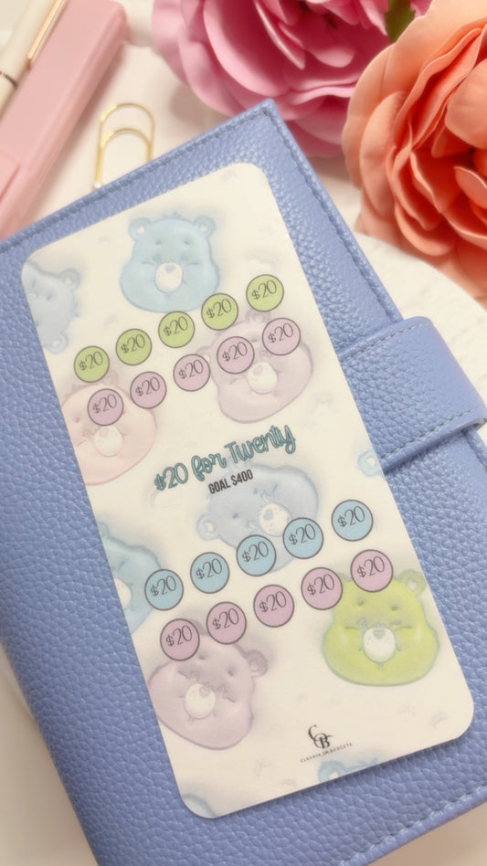Care Bear $20 for Twenty Savings Challenge