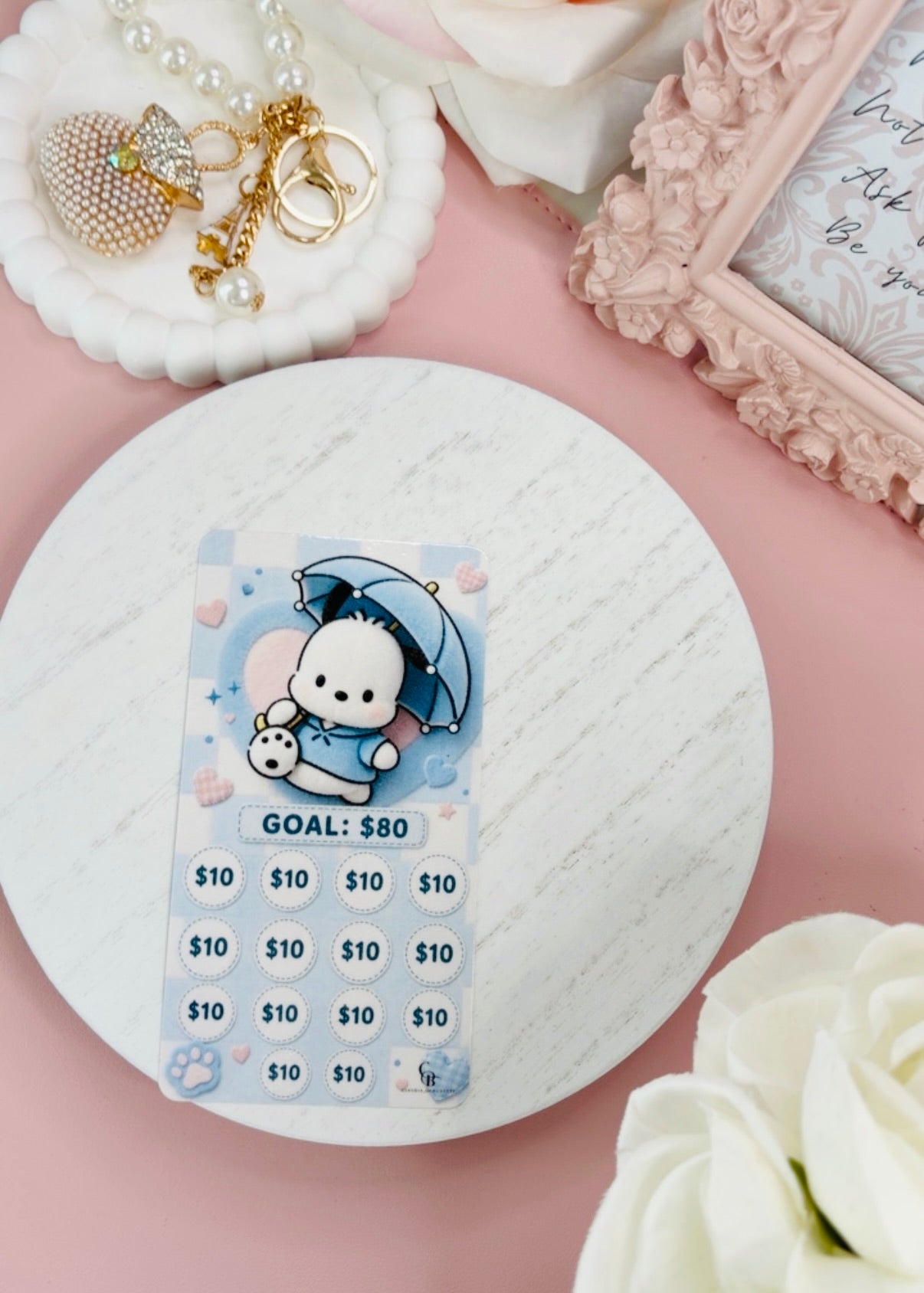 Pochacco Umbrella Mini Savings Challenge