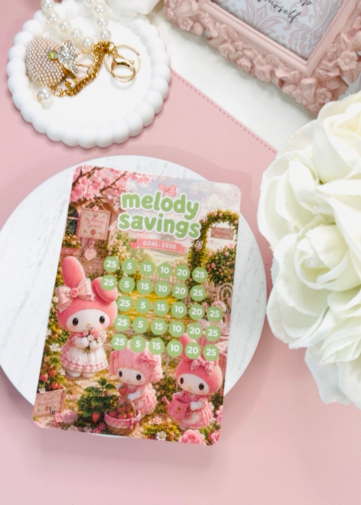 Melody Green A5 Savings Challenge