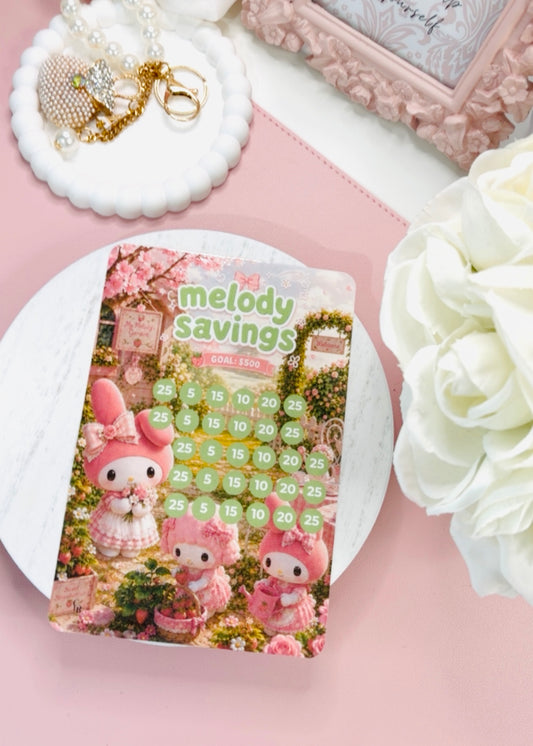 Melody Green A5 Savings Challenge