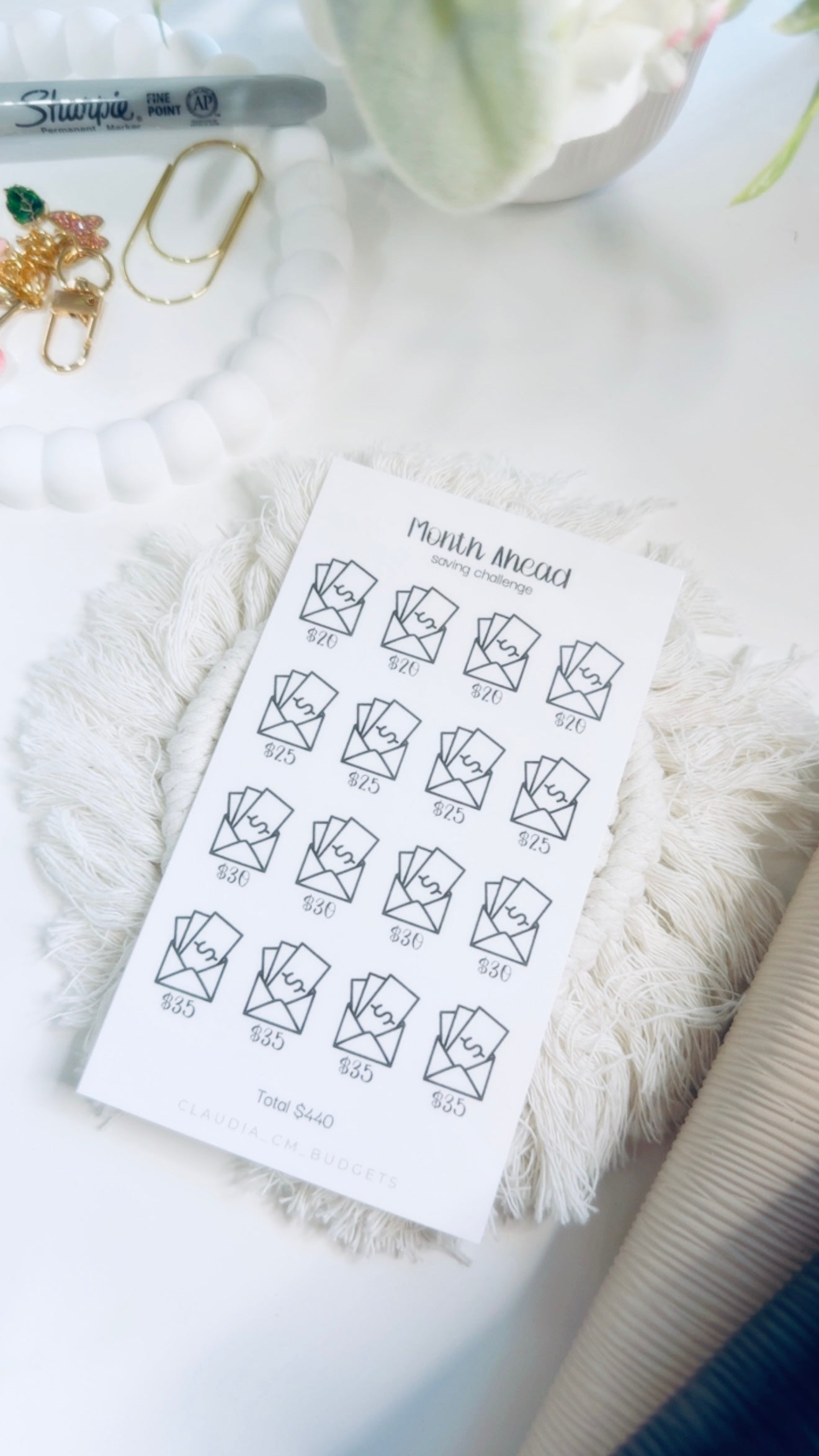 Month Ahead Savings Challenge
