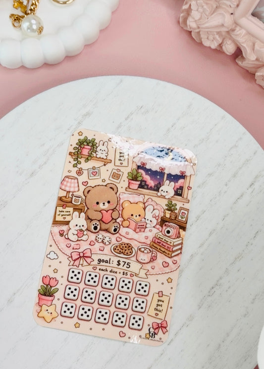 Bunnies and Bears Mini Savings Challenge