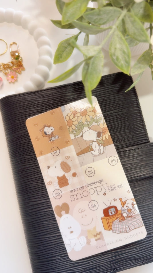 Snoopy $28 Savings Challenge