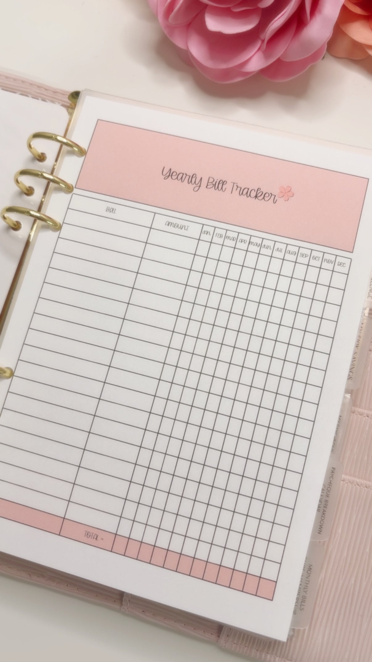 My A5 Budget Planner 2026 Binder - build your own