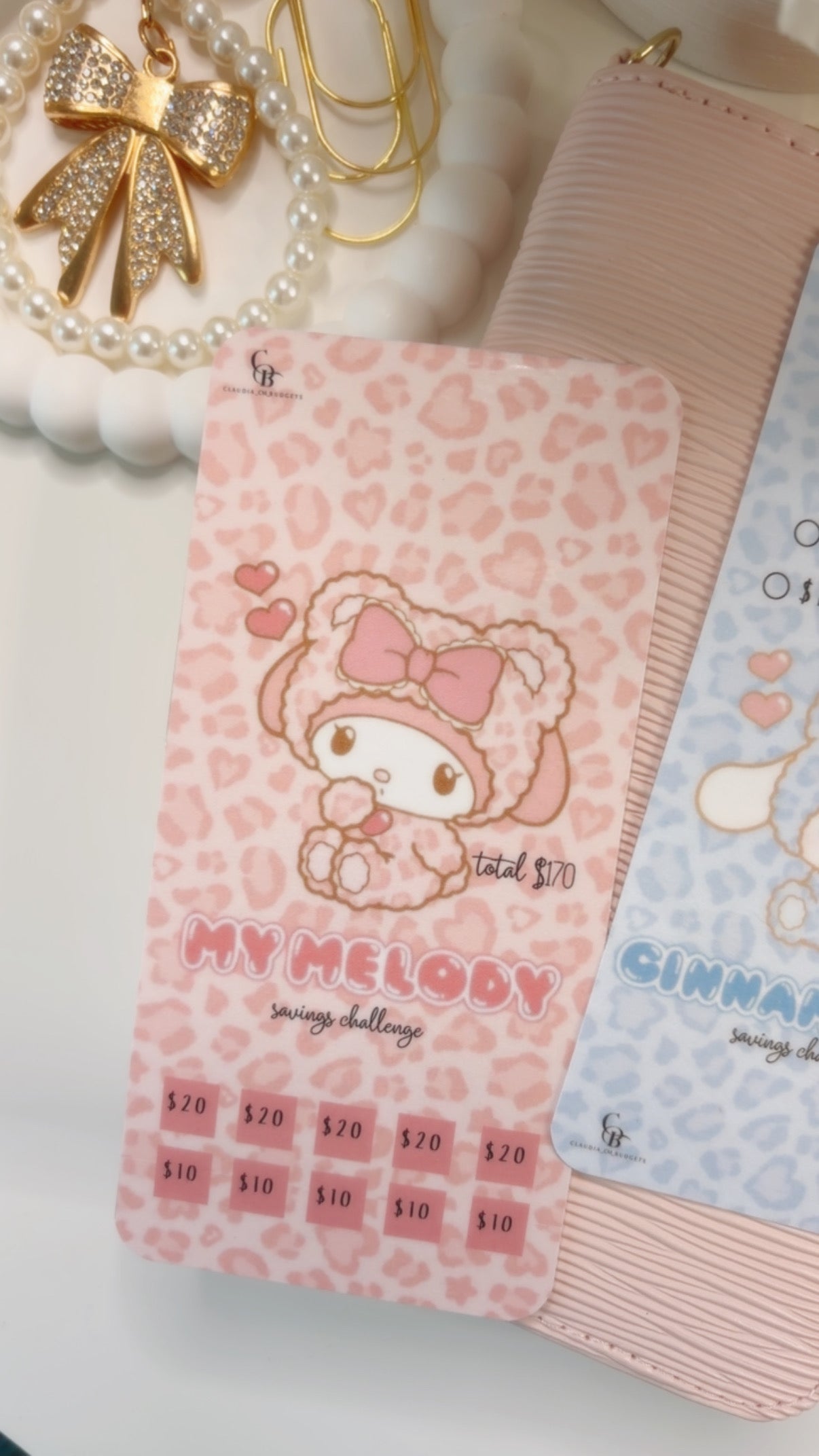 Melody & Cinnamoroll Savings Challenge
