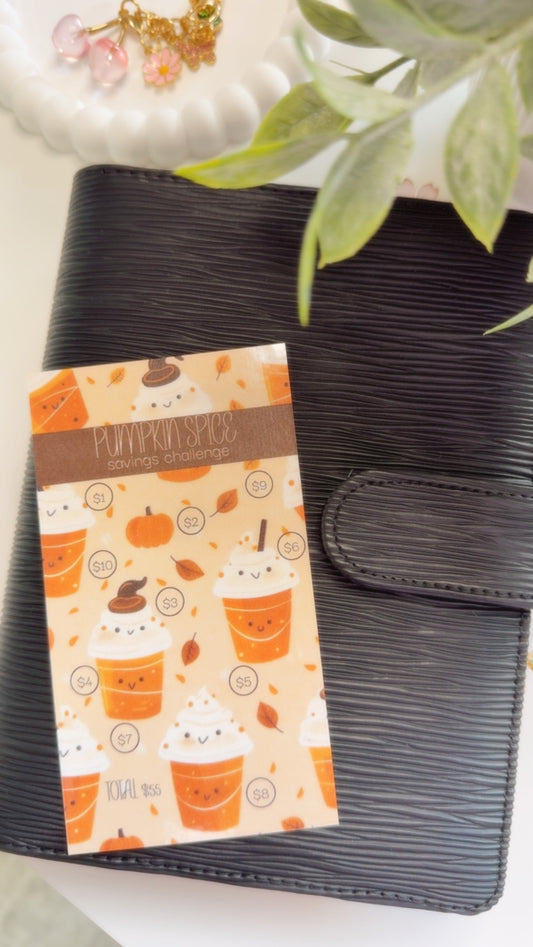 Pumpkin Spice Savings Challenge