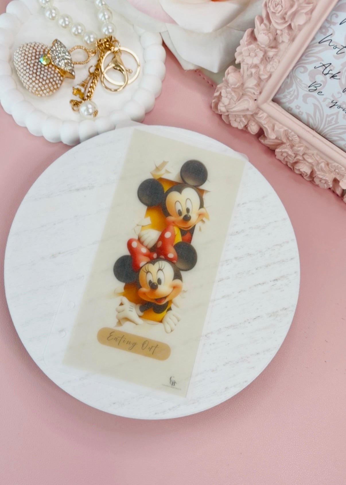 Mickey and Minnie Handmade Envelopes