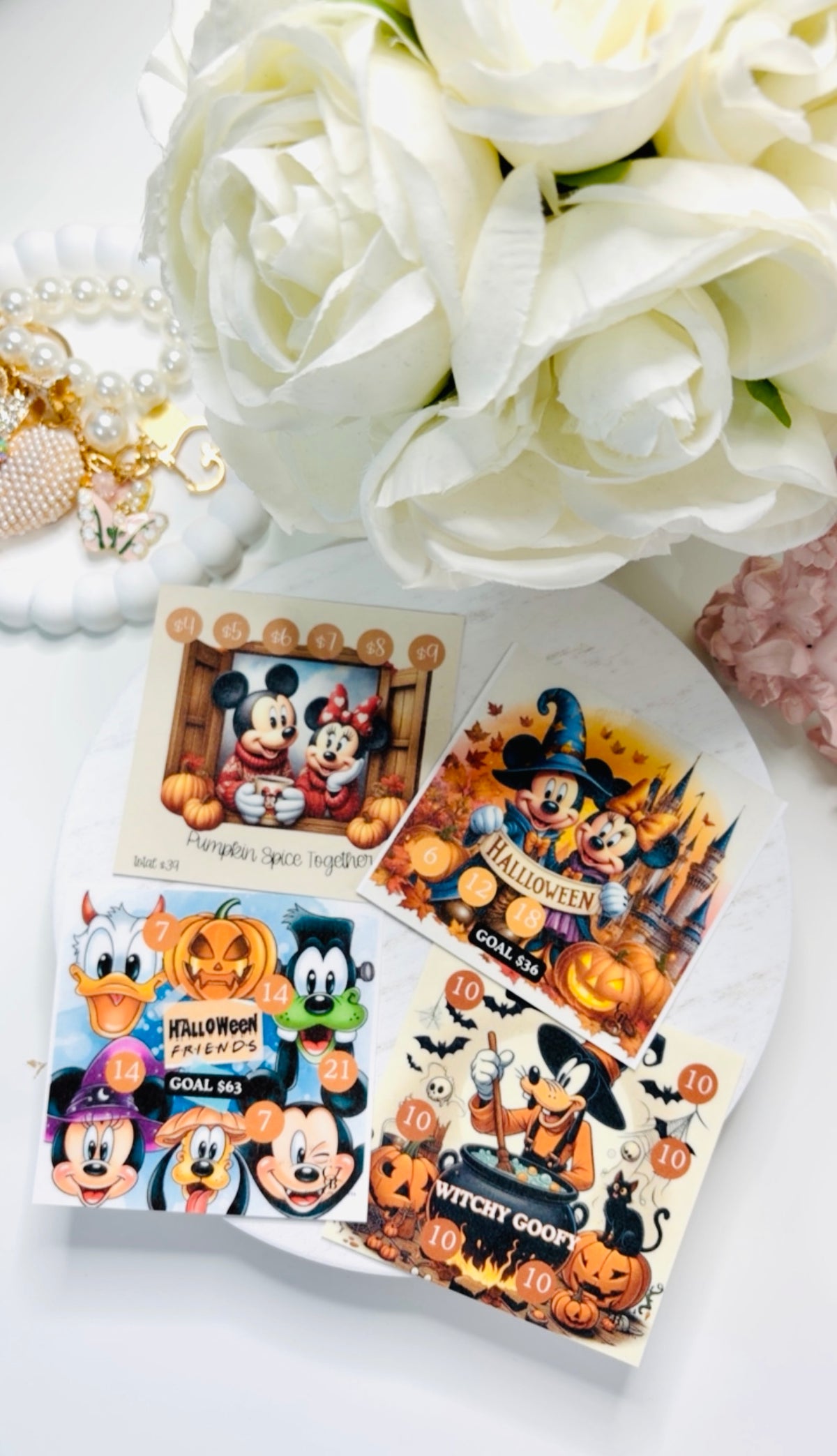 Mickey Tiny Savings Challenges