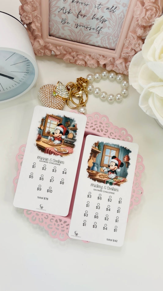 Mini Minnie and Mickey Savings Challenges