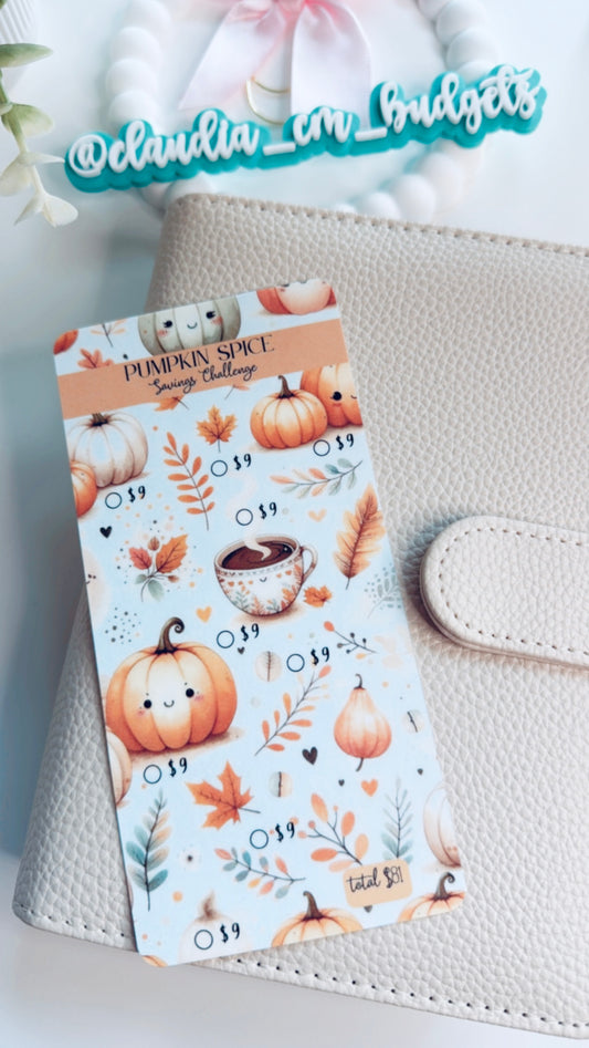 Pumpkin Spice Savings Challenge