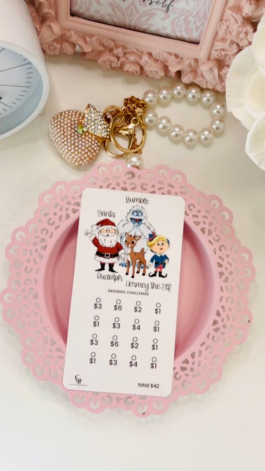 Mini Christmas Bumble and Hermey Savings Challenge