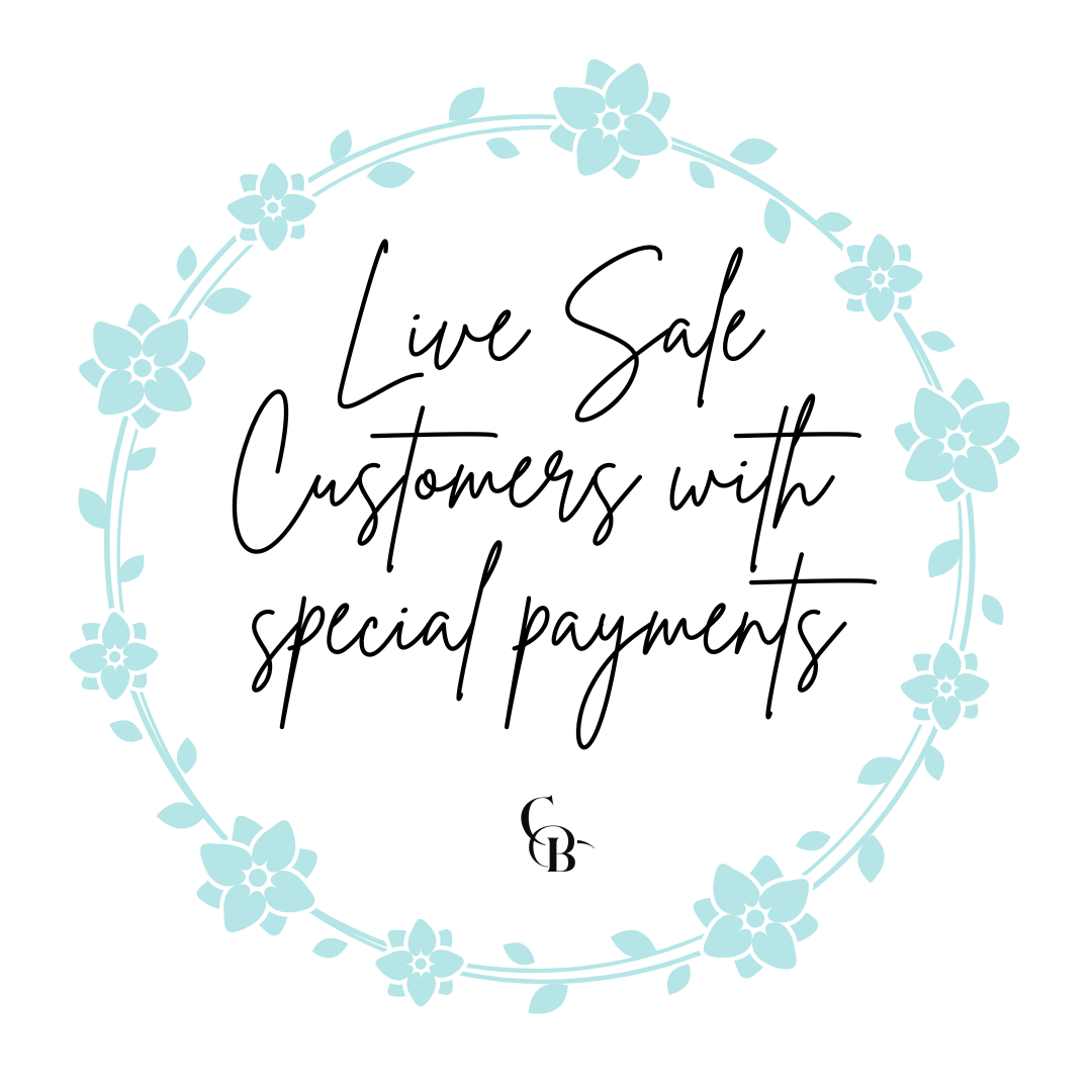 LIVE SALE - Pay Dues (customers with special payments)