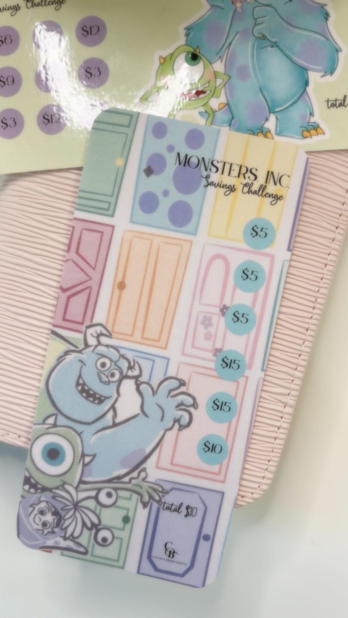 Monsters INC Savings Challenges