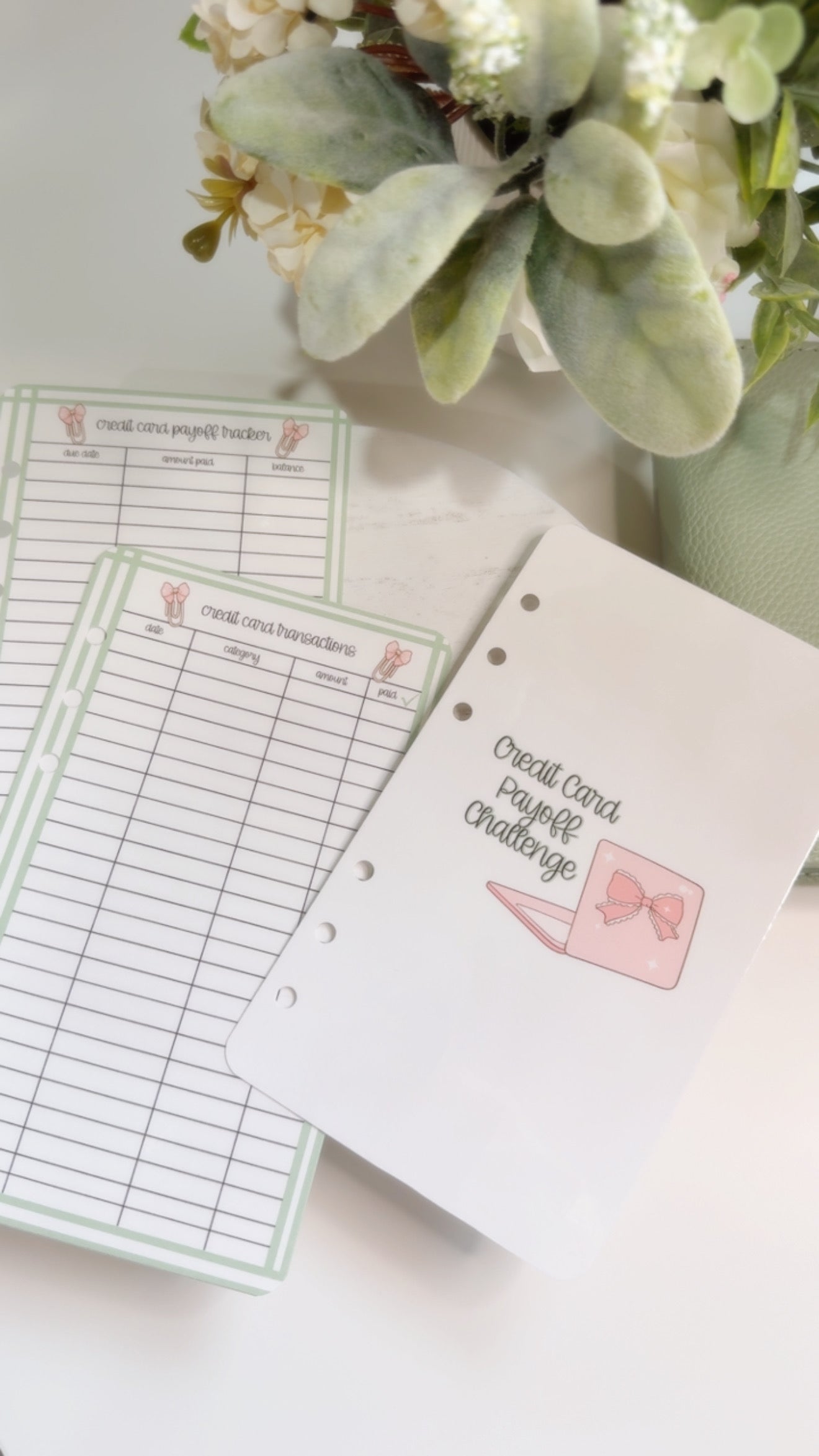 Credit Card Payoff Challenge Bundle
