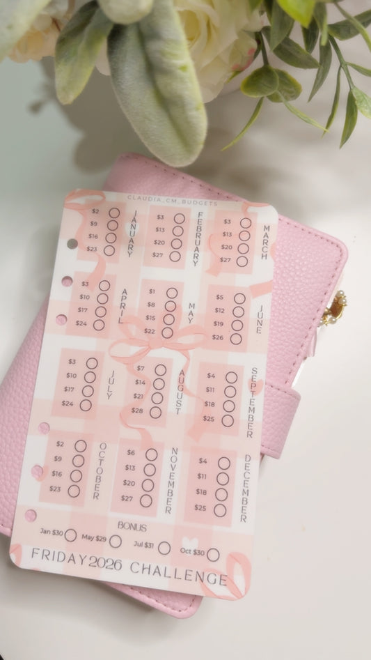 Friday 2026 Savings Challenge