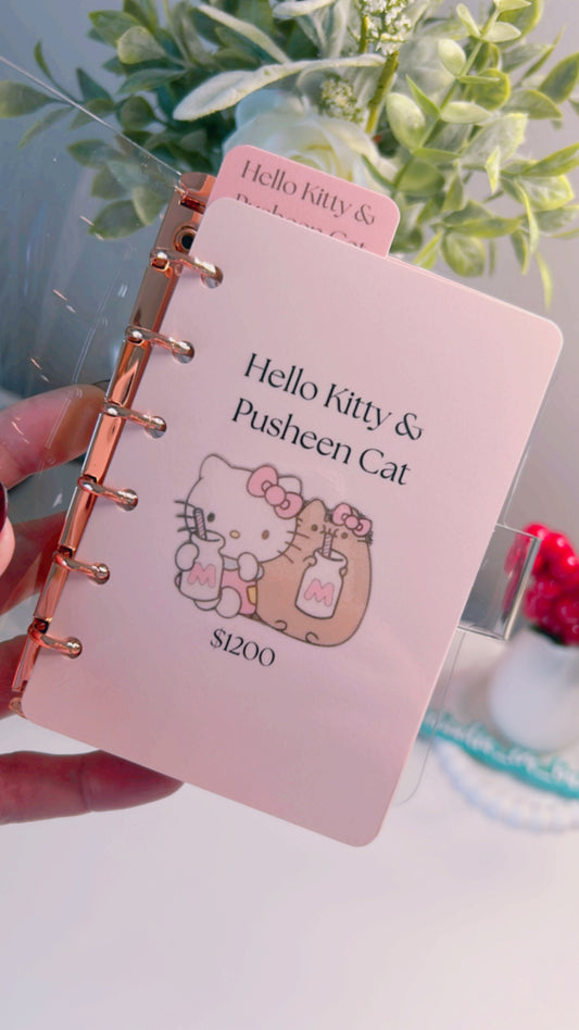 Hello Kitty & Pusheen Cat A7 Savings Challenge