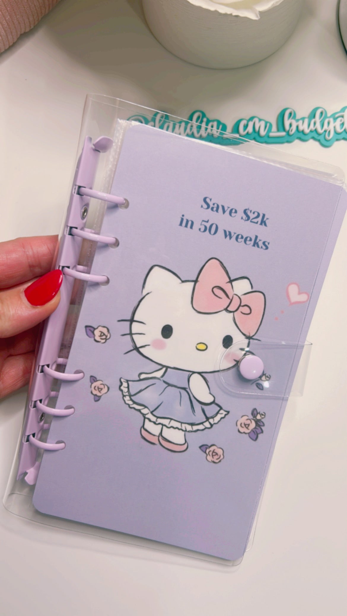 Hello Kitty Savings Challenge Book