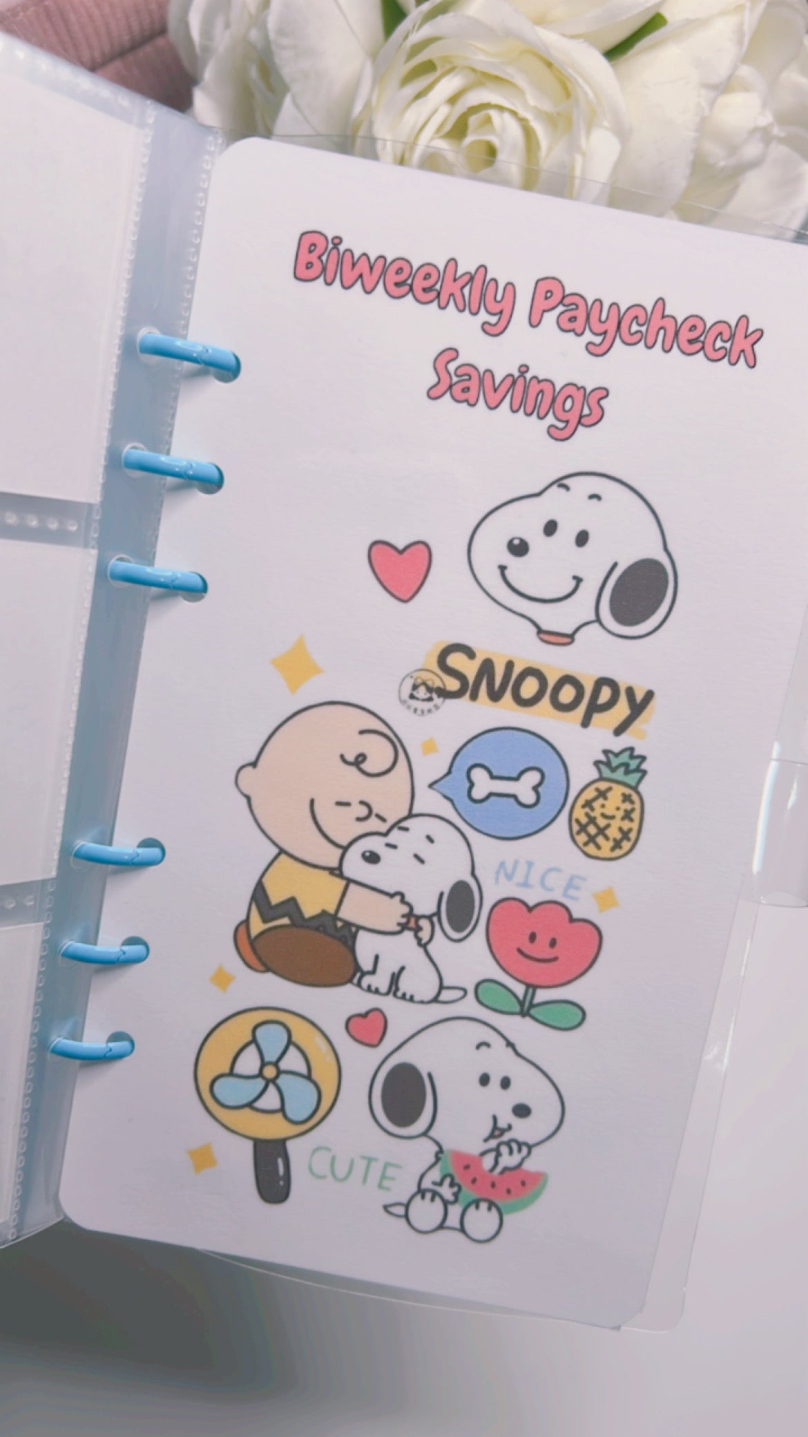 Snoopy Savings Challenge Book