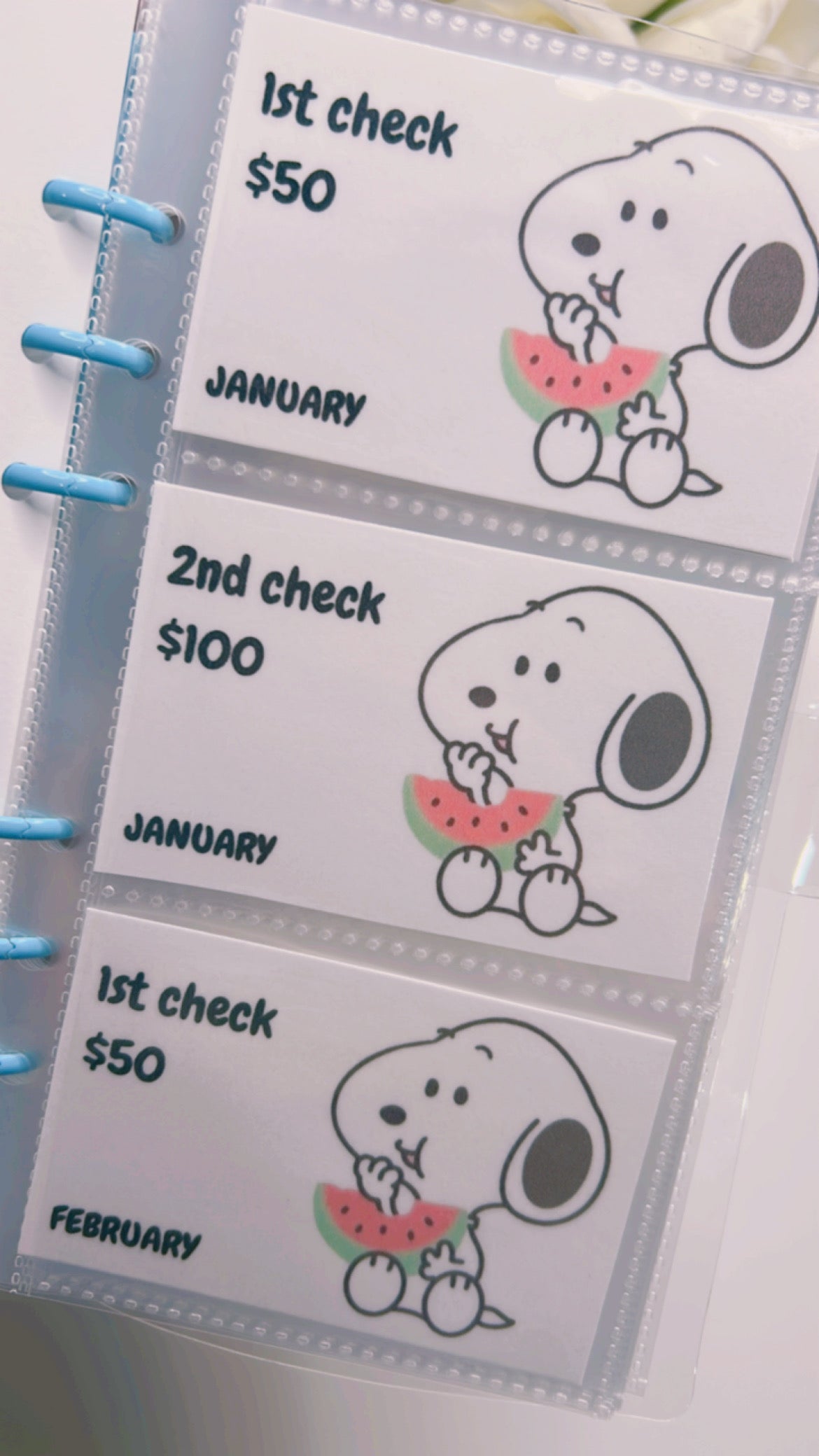 Snoopy Savings Challenge Book