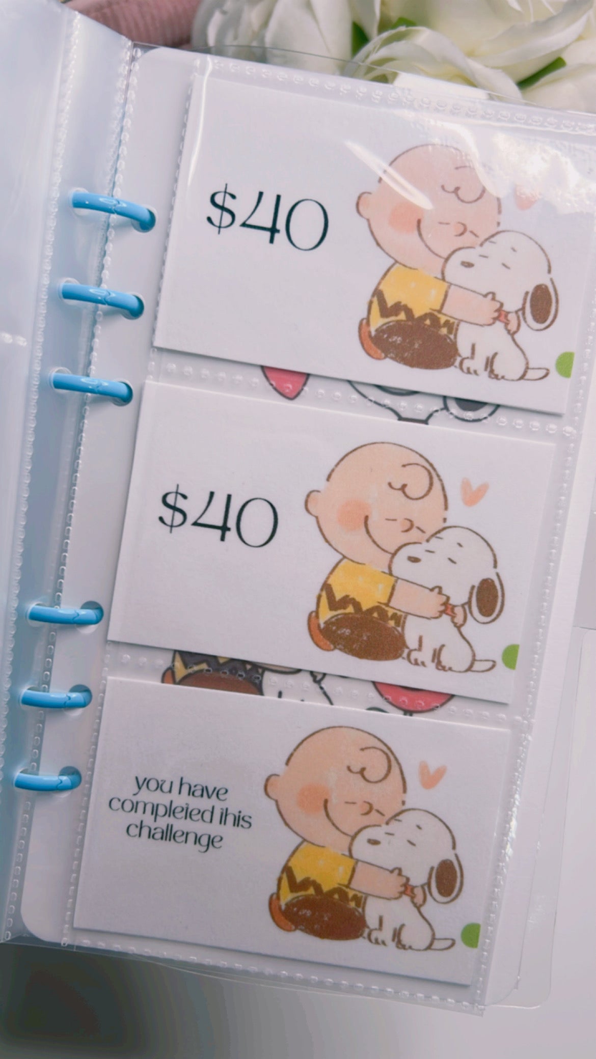 Snoopy Savings Challenge Book