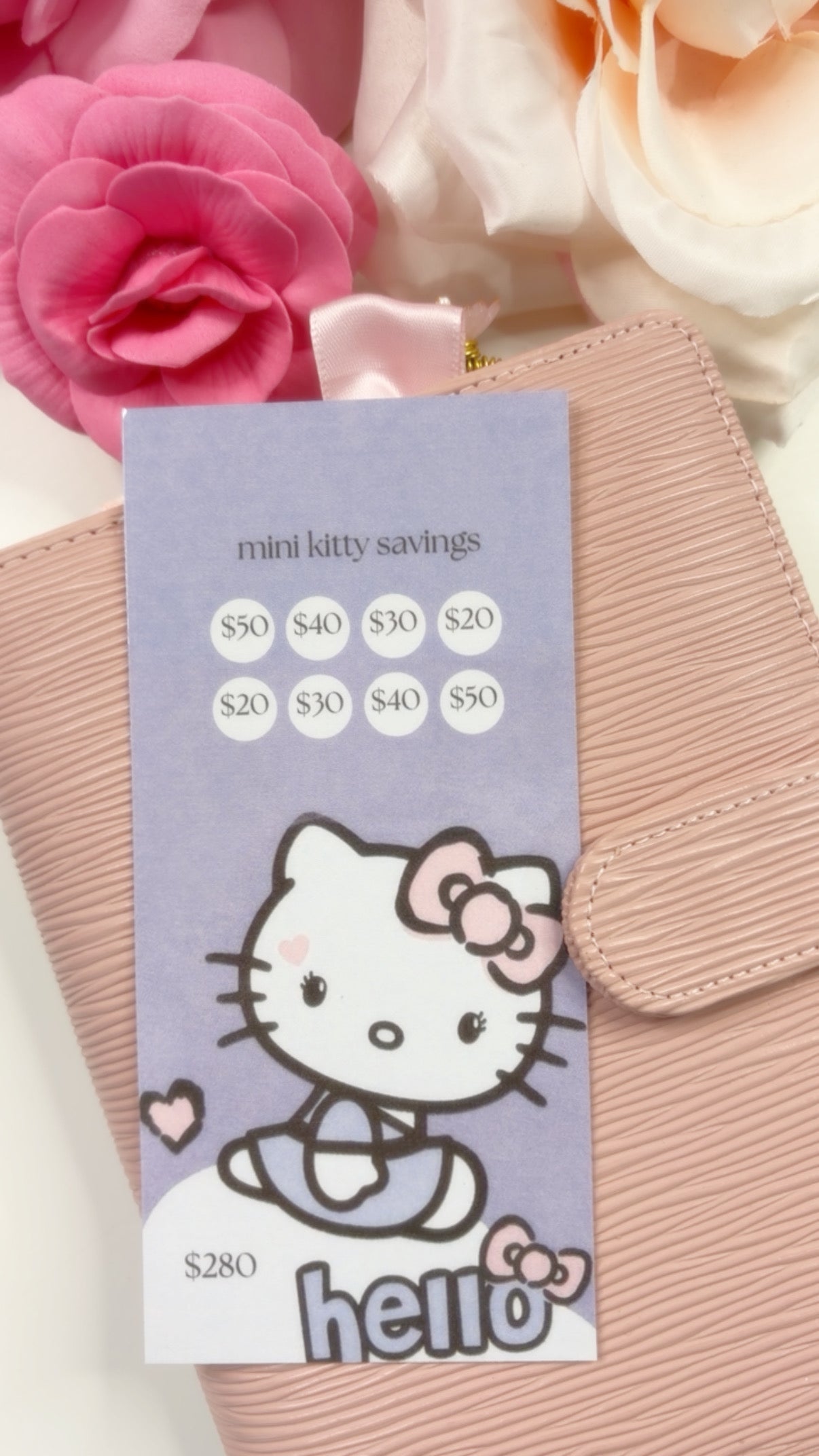 Mini Kitty Savings Challenge