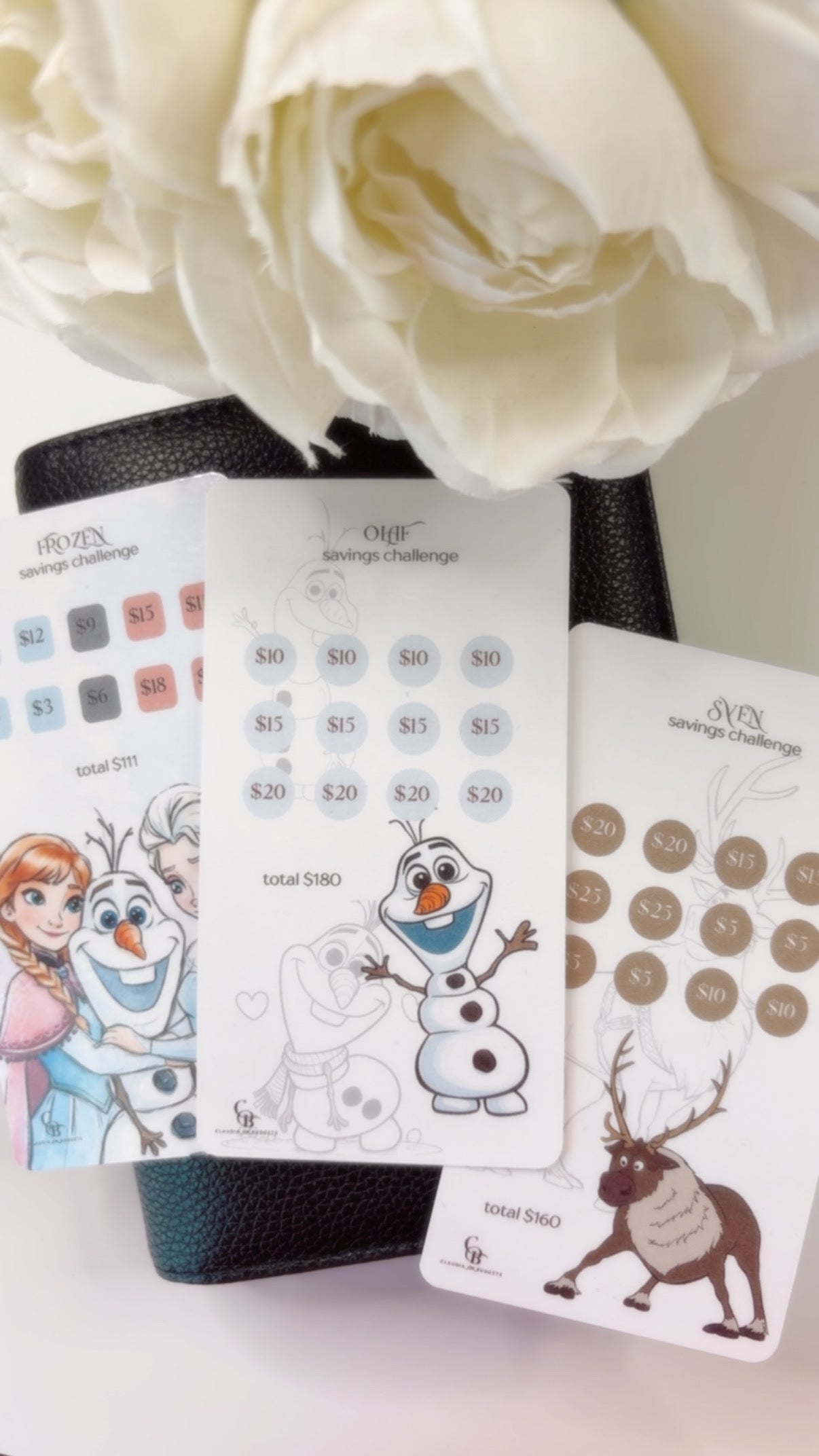 Mini Frozen Savings Challenges