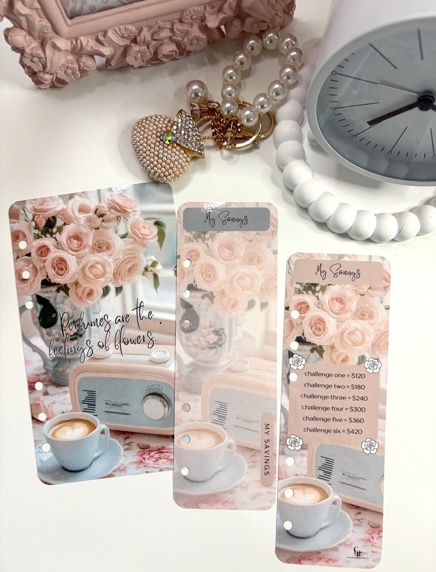 Perfume Flowers Savings Challenge Bundle