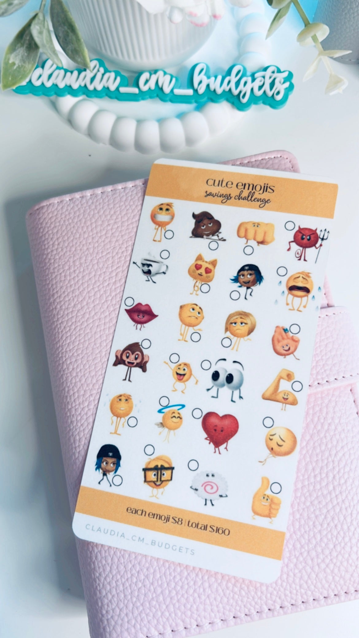 Emojis Savings Challenge